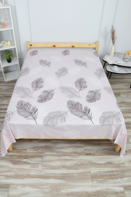 Простыня перкаль Гэтсби серый